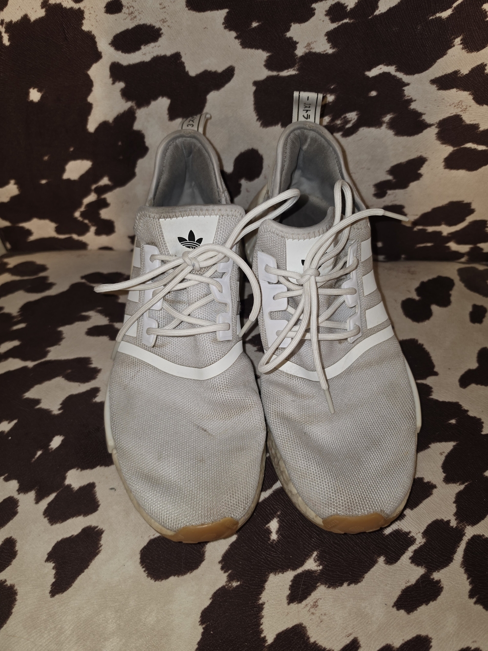 Adidas Men's White Athletic Sneakers